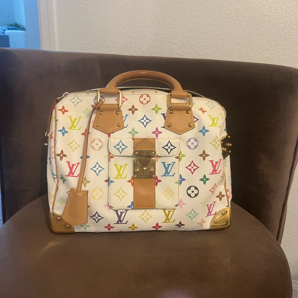 Colorful LV bag
